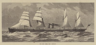 El nuevo barco de acero Parisian de Henry Spernon Tozer